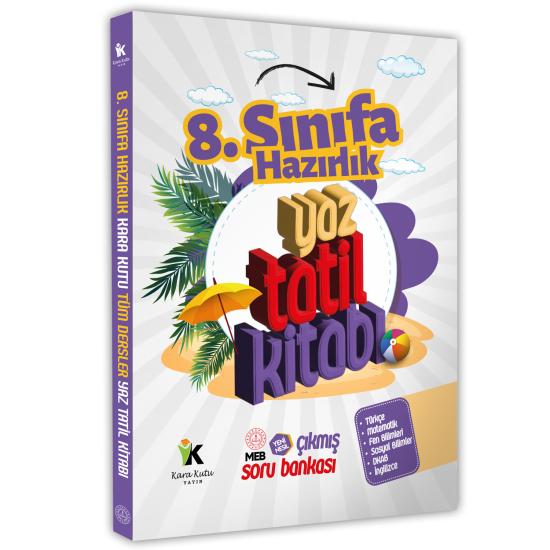 8.Sınıfa Hazırlık Tüm Dersler Yaz Tatil Kitabı Dijital Çözümlü Soru Bankası