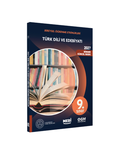 2027 MEBİ 9.Sınıf Maarif Modeli Yeni Müfredat EDEBİYAT Bireysel Öğrenme Etkinlik Kitabı Baskı Ücreti 2027 MEBİ 9.Sınıf Maarif Modeli Yeni Müfredat EDEBİYAT Bireysel Öğrenme Etkinlik Kitabı Baskı Ücreti