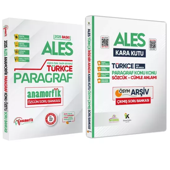 ALES Türkçe Özgün Asimetrik Paragraf-Çıkmış Konu Konu Paragraf Soru Bankası Konu Özetli Çözümlü