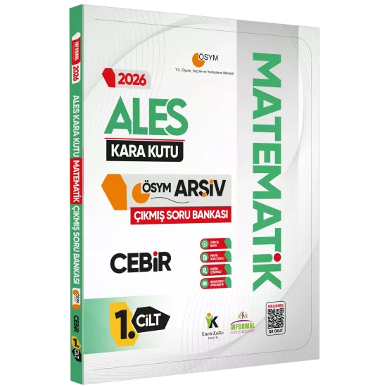 2026 ALES Kara Kutu ÖSYM Çıkmış Soru Bankası SAYISAL 4lü ALTIN SET Konu Özetli Dijital Çözümlü