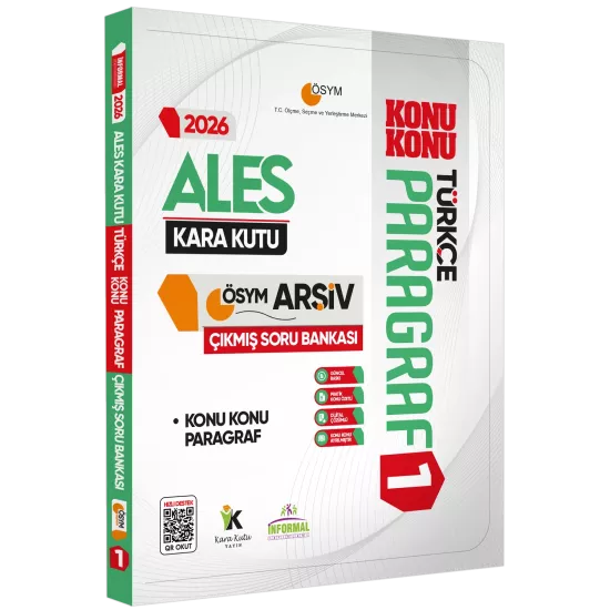 2026 ALES Kara Kutu ÖSYM Çıkmış Soru Bankası SÖZEL 5li ALTIN SET Konu Özetli Dijital Çözümlü