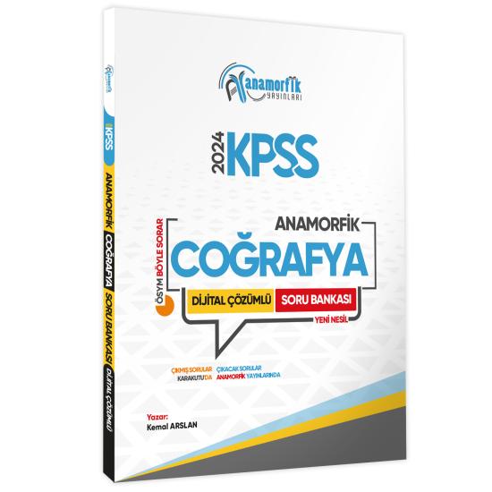 KPSS Coğrafyanın Karakutusu ve Anamorfik Coğrafya Soru Bankası 2li Set Yeni Müfredat D. Çözümlü