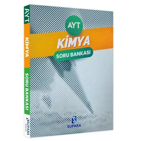 YKS-AYT Kimya Supara Yayınları ÖSYM Tarzı Sorulara Hazırlık Soru Bankası
