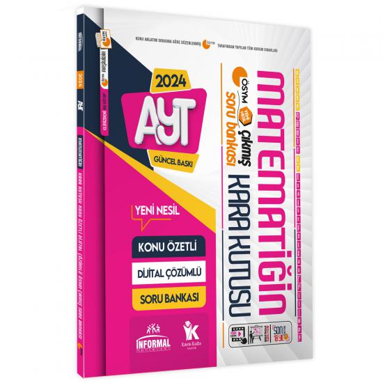 YKS-TYT-AYTnin Kara Kutusu SAYISAL EKONOMİK PAKET SET Konu Özetli Dijital Çözümlü Soru Bankası