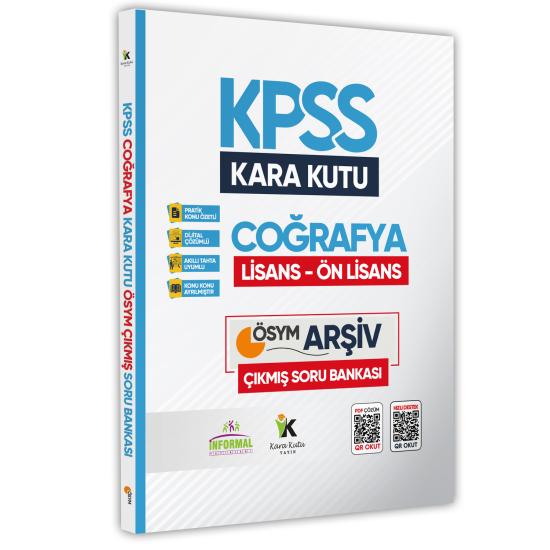 KPSS Coğrafyanın Kara Kutusu En Kapsamlı Konu Özetli Dijital Çözümlü Soru Bankası