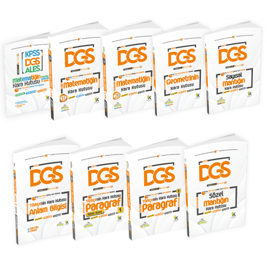 DGS’nin Kara Kutusu Konu Özetli Dijital Çözümlü Çıkmış Soru Bankası Altın Paket Set
