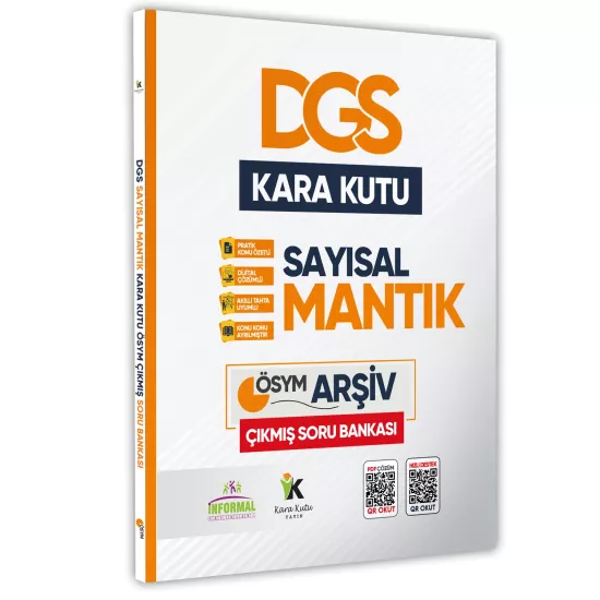 DGS’nin Kara Kutusu SAYISAL PAKET SET Konu Özetli Dijital Çözümlü ÖSYM Arşiv Çıkmış Soru Bankası