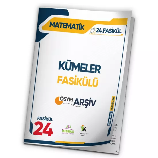 2025 MEB AGS Matematik Kümeler ÖSYM Çıkmış Soru Bankası Modüler Set Çözümlü 24.Fasikülü