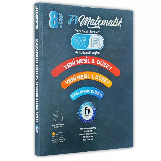 LGS 8.Sınıf Fİ Yayıncılık Matematik Wİ - Fİ Yeni Nesil Kademeli Soru Bankası