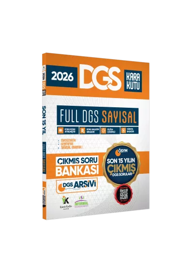 2026 FULL DGS SAYISAL ÖSYM Çıkmış Soru Bankası Son 15 Yıl Sadece DGS PDF/Video Çözümlü