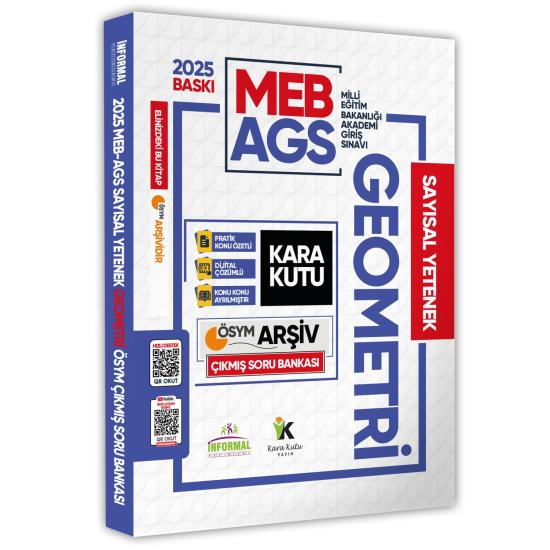 2025 MEB-AGS GEOMETRi Kara Kutu ÖSYM Çıkmış Soru Havuzu Bankası Konu Özetli Video/PDF Çözümlü