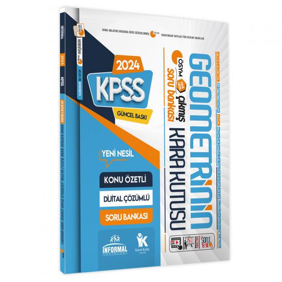 KPSS Matematik TEK KİTAP ve Geometrinin Kara Kutusu Konu Ö.D.Çözümlü Çıkmış Soru Bankası Seti