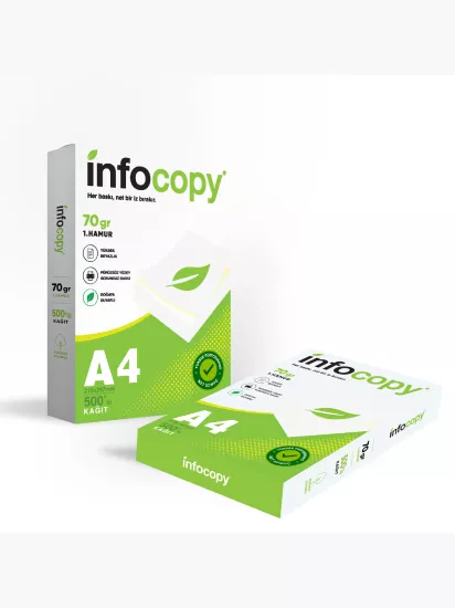İnformal Yayınları İNFOCOPY A4 Fotokopi Kağıdı 70gr 500 Yaprak
