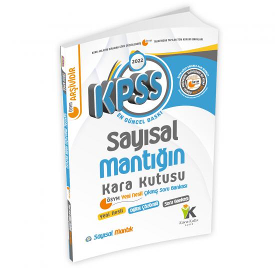 KPSS Sayısal Mantık Kara Kutu Konu Özetli Dijital Çözümlü Soru Bankası
