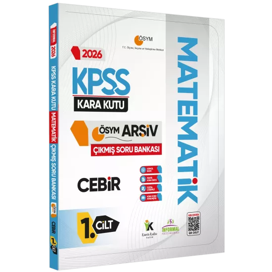 2026 KPSS Matematik-Geo-Mantık Kara Kutu 4lü ALTIN SET ÖSYM Çıkmış Soru Bankası Dijital Çözümlü