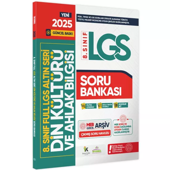 8.Sınıf Full LGS Altın Seri(FULAS)SÖZEL MEB Çıkmış Modüler Soru Bankası Din-İngilizce-Tarih 3lü Set
