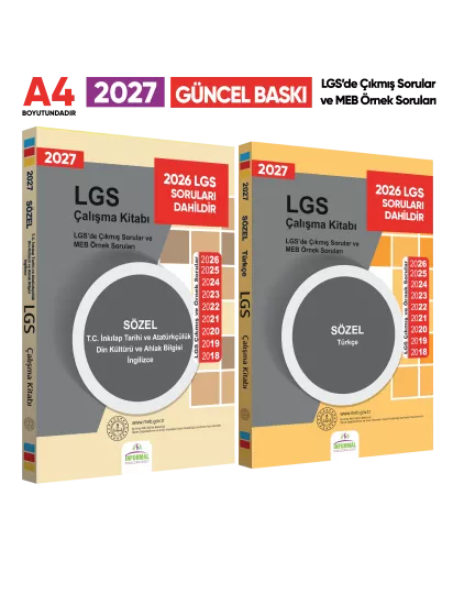 2027 LGS Sözel Çıkmış Sorular Seti - Full Yap!