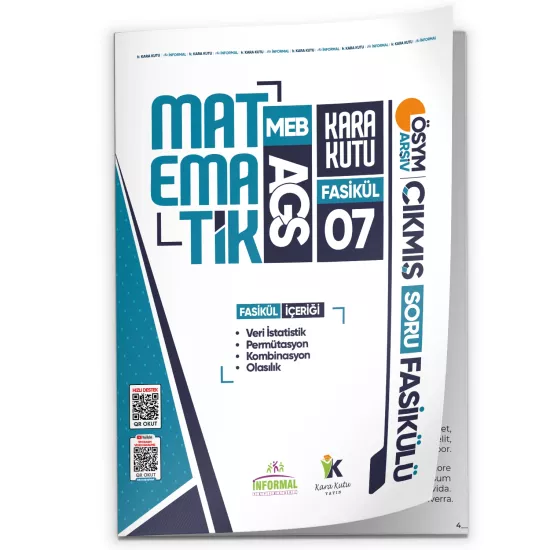 2026 MEB AGS Matematik Kara Kutu 7.Fasikül ÖSYM Çıkmış Soru Bankası PERMUTASYON-OLASILIK Modüler Set