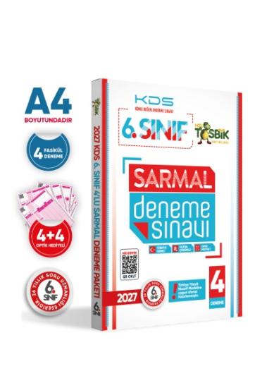 2027 6.Sınıf Yeni Sistem KDS SARMAL Deneme Paketi 4lü Türkiye Geneli D.Çözümlü Hızlı Tosbik Yayın
