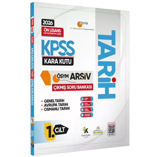 2026 KPSS Önlisans Kara Kutu GENEL KÜLTÜR 5li ALTIN SET ÖSYM Çıkmış Soru Bankası Konu Özetli Çözümlü