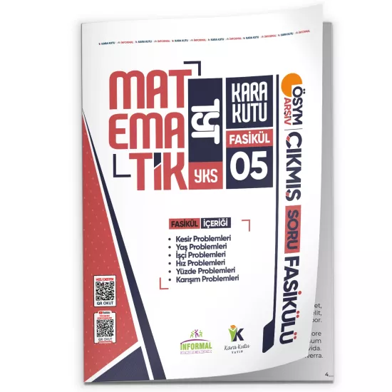 2026 TYT Matematik Kara Kutu 5.Fasikül ÖSYM Çıkmış Soru Bankası PROBLEMLER 2 Çözümlü Modüler Set