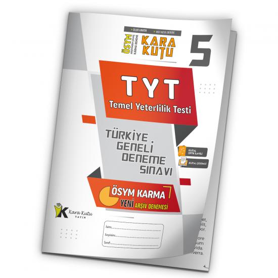 2025 TYT ÖSYM Arşivi Karma Kara Kutu Çıkmış Soru Türkiye Geneli D. Çözümlü Deneme 10/5.Kitapçık