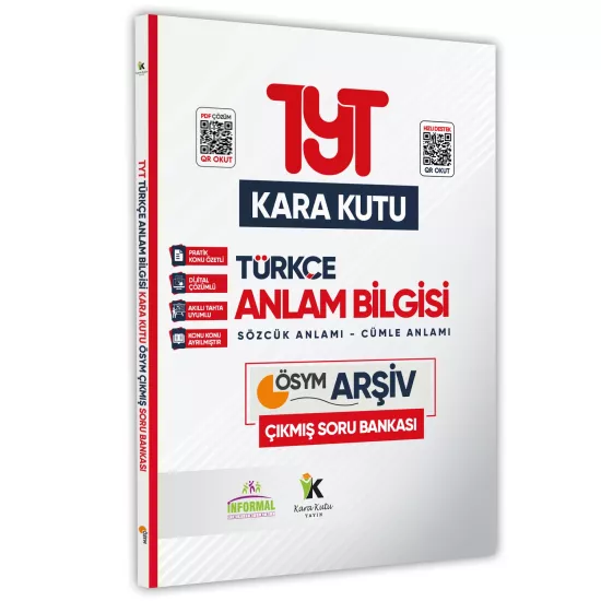 YKS TYT Türkçenin Kara Kutusu Konu Özetli D.Çözümlü ÖSYM ÇIKMIŞ Soru Bankası Altın SET PAKET