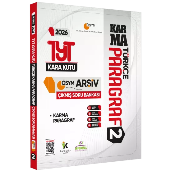 2026 TYT Türkçe Özgün Asimetrik Paragraf-Çıkmış Karma Paragraf Soru Bankası Konu Özetli Çözümlü