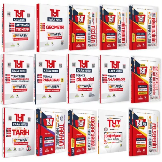 YKS-TYTnin Kara Kutusu SAYISAL ALTIN SET PAKET Konu Ö.Dijital Çözümlü ÖSYM Çıkmış Soru Bankası