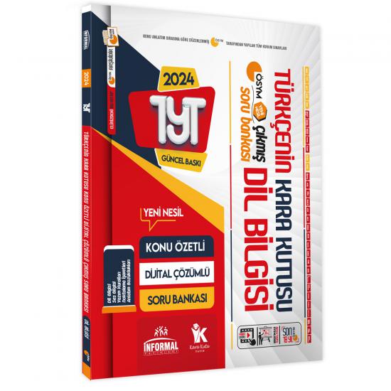 YKS-TYT Türkçenin Kara Kutusu DİL BİLGİSİ Konu Özetli Dijital Çözümlü ÖSYM Çıkmış Soru Bankası