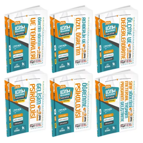 MEB-AGS Eğitim Bilimlerinin Kara Kutusu Konu Özetli Dijital Çözümlü Soru Bankası Altın Paket Set