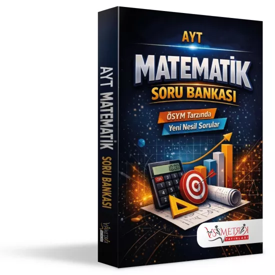 Asimetrik Yayınları AYT Matematik Soru Bankası(ÖSYM Tarzında Yeni Nesil Sorular)