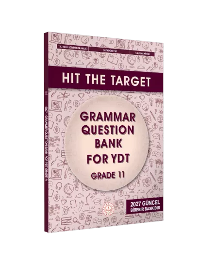 2027 YDT MEBİ İngilizce 12.Sınıf Grammar Question Bank (Dilbilgisi) Soru Bankası BASKI ÜCRETİ