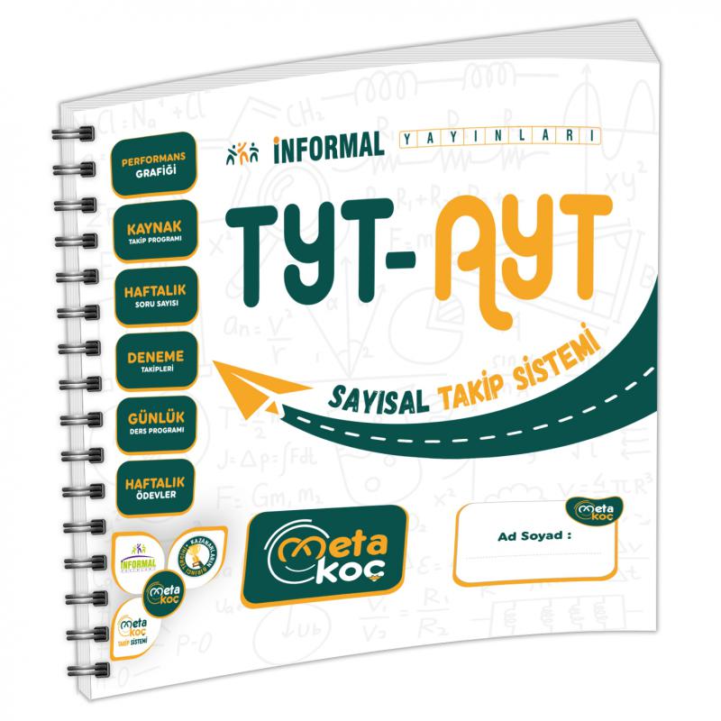 2026 YKS-TYT-AYT İnformal Yayınları Meta Koç SAYISAL Öğrenci Takip Sistemi