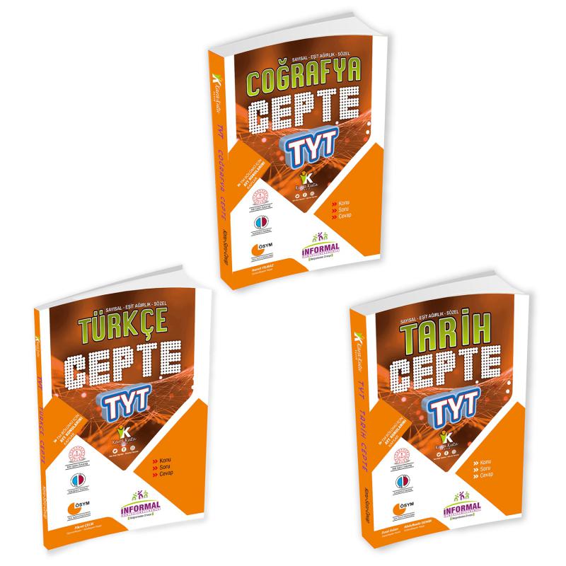 YKS-TYT CEP SET PAKET - KONU-SORU-CEVAP ÖSYM ANALİZ SERİSİ