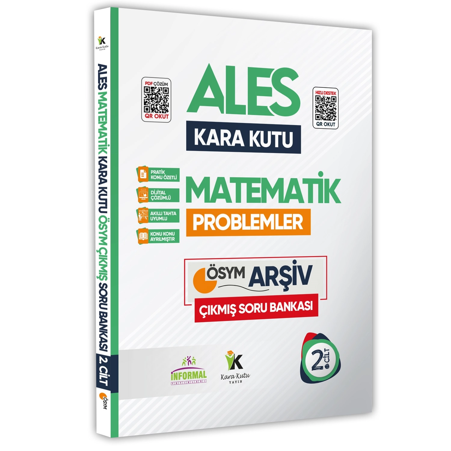 ALES Paragraf ve Problemler Kara Kutu Konu Özetli D. Çözümlü ÖSYM Çıkmış Soru Bankası 2li Set